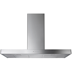 Rangemaster UHDF110SS 110cm 3 Speed Stainless Steel Flat Cooker Hood