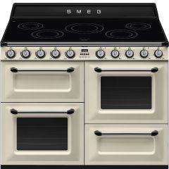 Smeg Victoria 110cm 5 Zone Induction Double Oven & Grill Electric Range Cooker