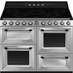 Smeg Victoria 110cm 5 Zone Induction Double Oven & Grill Electric Range Cooker