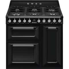 Smeg Victoria 90cm 6 Burner Double Oven + Grill Dual Fuel Range Cooker