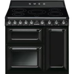 Smeg Victoria 90cm 5 Zone Induction Double Oven + Grill Electric Range Cooker