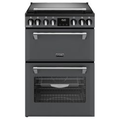 Stoves Richmond Deluxe 60cm 4 Burner Hob Double Oven Dual Fuel Mini Range Cooker