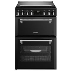 Stoves Richmond Deluxe 60cm 4 Burner Hob Double Oven Dual Fuel Mini Range Cooker