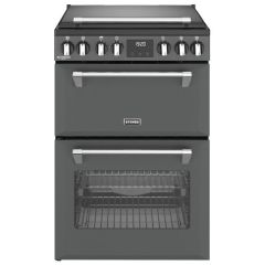 Stoves Richmond Deluxe 60cm Induction Hob Double Oven Electric Mini Range Cooker