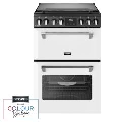 Stoves Richmond Deluxe 60cm Induction Hob Double Oven Electric Mini Range Cooker