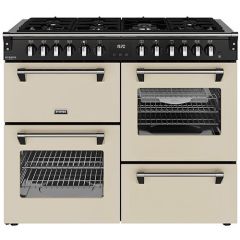 Stoves Richmond Deluxe 110cm 7 Burner Gas Hob Quad Oven Dual Fuel Range Cooker