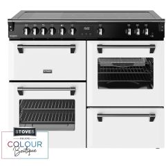 Stoves Richmond Deluxe 110cm Induction Hob Quad Oven Electric Range Cooker