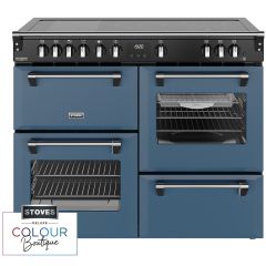 Stoves Richmond Deluxe 110cm Induction Hob Quad Oven Electric Range Cooker