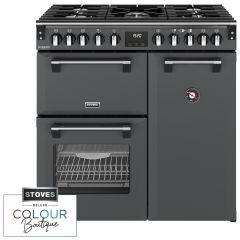 Stoves Richmond Deluxe 90cm 5 Burner Gas Hob Triple Oven Dual Fuel Range Cooker