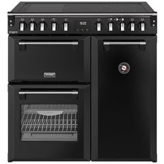 Stoves Richmond Deluxe 90cm Induction Hob Triple Oven Electric Range Cooker
