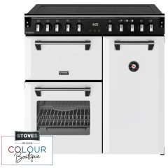 Stoves Richmond Deluxe 90cm Induction Hob Triple Oven Electric Range Cooker