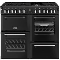 Stoves Richmond 100cm 7 Burner Gas Hob Quad Oven & Grill Dual Fuel Range Cooker