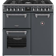 Stoves Richmond 90cm 5 Burner Gas Hob Triple Oven & Grill Dual Fuel Range Cooker