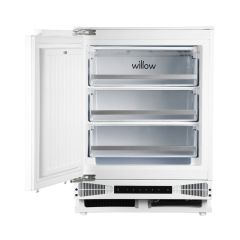 Willow WBU60IF Integrated 95L Manual Defrost Under Counter Freezer