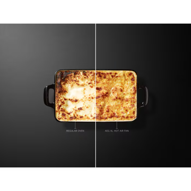 AEG 300 SurroundCook BEX33501EB Built-In Aqua Clean Single Electric Oven