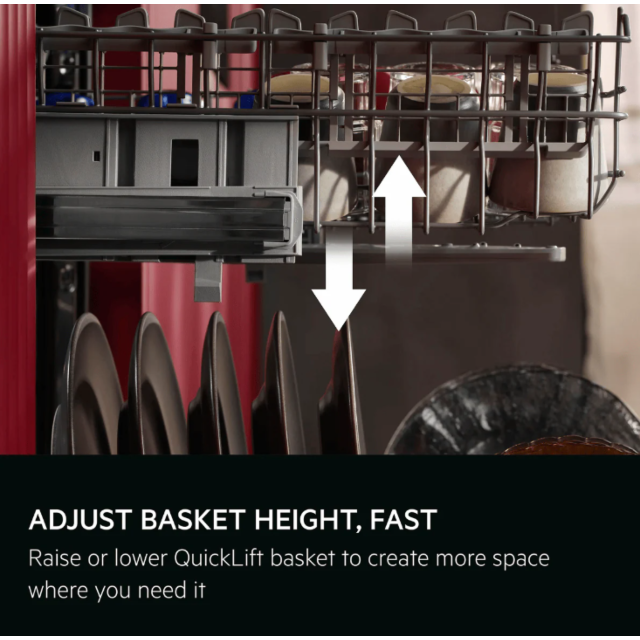 AEG 5000 AirDry GI5200C2SN 14 Place Setting 5 Program Integrated Dishwasher