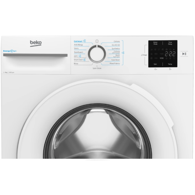 Beko BM3WT3941W//M 9kg 1400rpm EnergySpin Washing Machine
