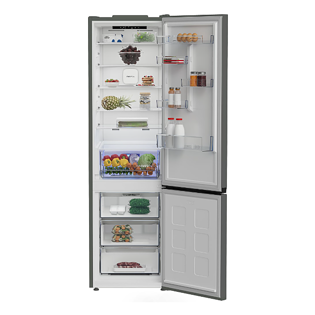 Beko CNA5603VG/M 60cm 70/30 Total No Frost Fridge Freezer with FreezerGuard