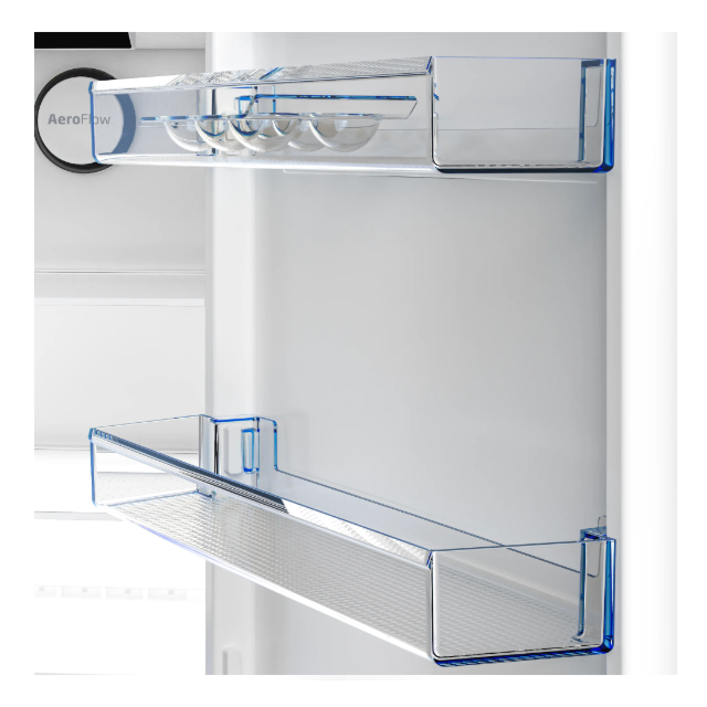 Beko CNG4686DVG/M 60cm 60/40 Total No Frost AeroFlow HarvestFresh Fridge Freezer