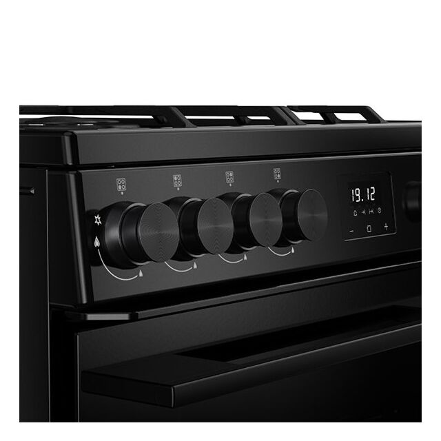 Belling Vision 60cm 4 Burner Gas Hob Double Oven Dual Fuel Mini Range Cooker