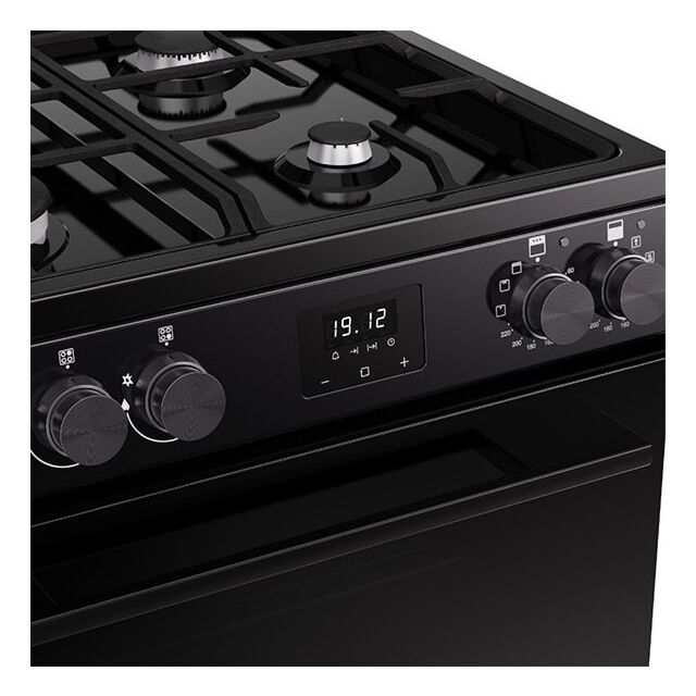 Belling Vision 60cm 4 Burner Gas Hob Double Oven Dual Fuel Mini Range Cooker