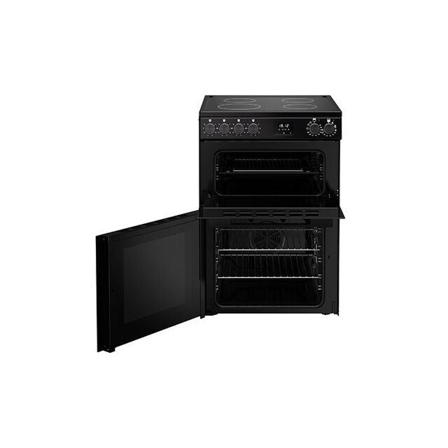 Belling Vision 60cm 4 Zone Ceramic Hob Double Oven Electric Mini Range Cooker