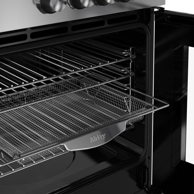 Belling Cookcentre 100cm 5 Zone Ceramic Hob Double Oven Electric Range Cooker