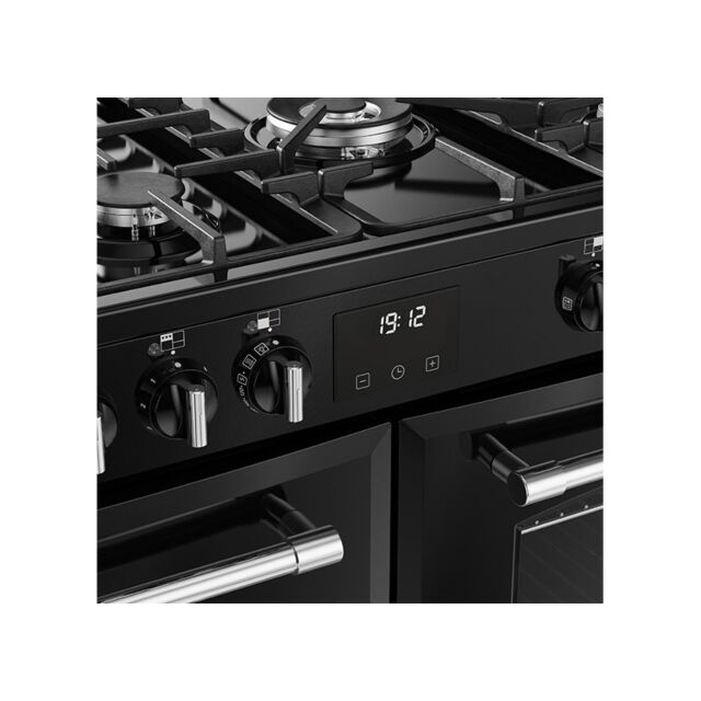 Belling Farmhouse 110cm 7 Burner Gas Hob Double Oven Dual Fuel Range Cooker