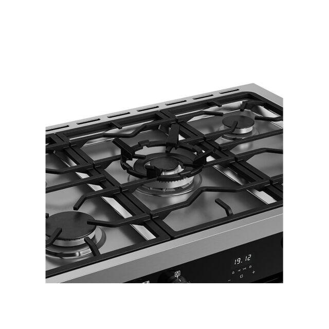 Belling Vision 90cm 5 Burner Gas Hob Single Oven Dual Fuel Range Cooker