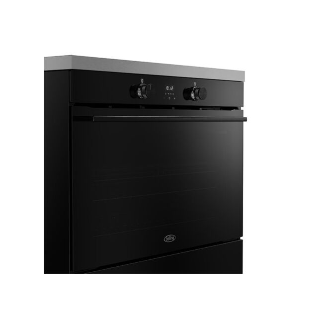 Belling Vision 90cm 5 Zone Induction Hob Single Oven Electric Range Cooker