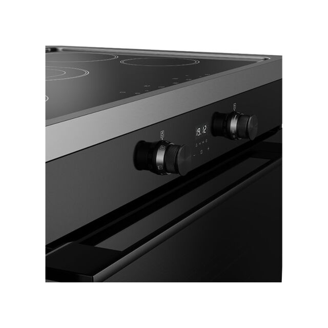 Belling Vision 90cm 5 Zone Induction Hob Single Oven Electric Range Cooker
