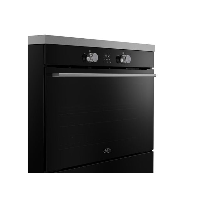 Belling Vision 90cm 5 Zone Induction Hob Single Oven Electric Range Cooker