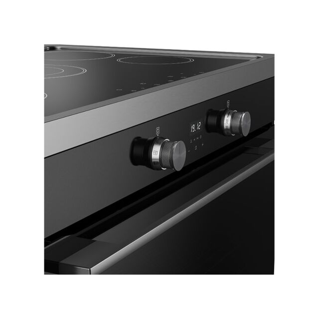 Belling Vision 90cm 5 Zone Induction Hob Single Oven Electric Range Cooker