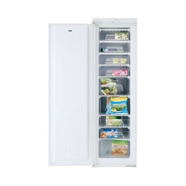 CANDY CFFO3550EK/N/GR Integrated 200L Manual Defrost Tall Freezer