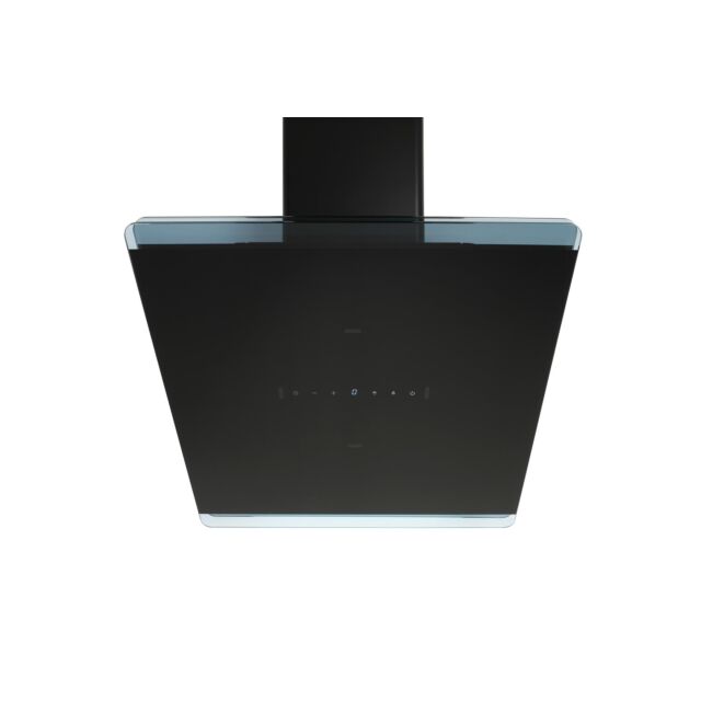 Cda EXG60BL 60cm Black Gesture Control Angled Cooker Hood