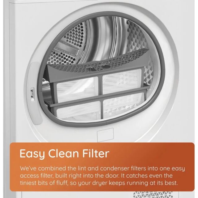 Hotpoint CHSD83MBBUK 8kg Heat Pump Tumble Dryer with ColdGuard