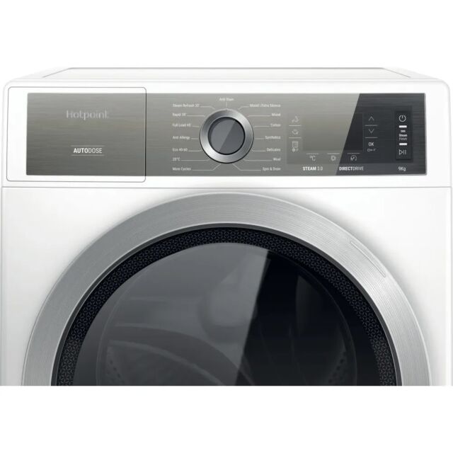 Hotpoint AutoDose H7W945WBUK//M 9kg 1400rpm Washing Machine