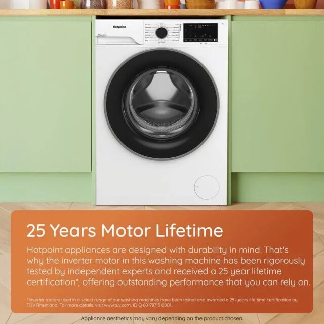 Hotpoint Fabric Care HBCA93GCAREUK/M 9kg 1400rpm Washing Machine