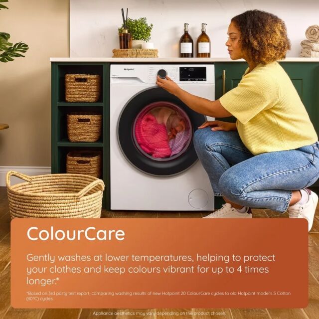 Hotpoint FabricCare Pro HP105GACARE/M 10kg 1400rpm AutoDose Washing Machine