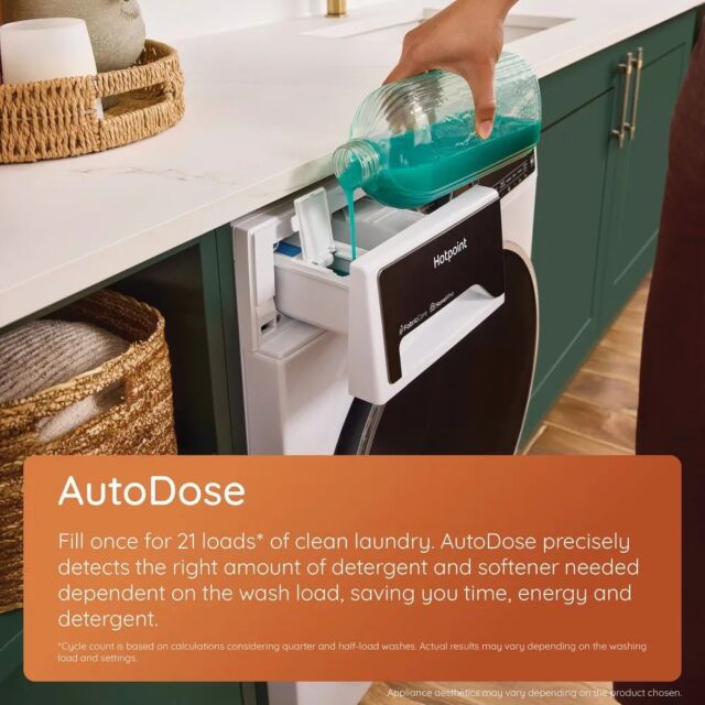 Hotpoint FabricCare Pro HP105GACARE/M 10kg 1400rpm AutoDose Washing Machine