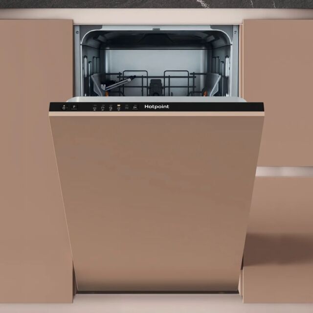 Hotpoint HP2ID10CS80UK/M 10 Place Settings 5 Programs Integrated Dishwasher
