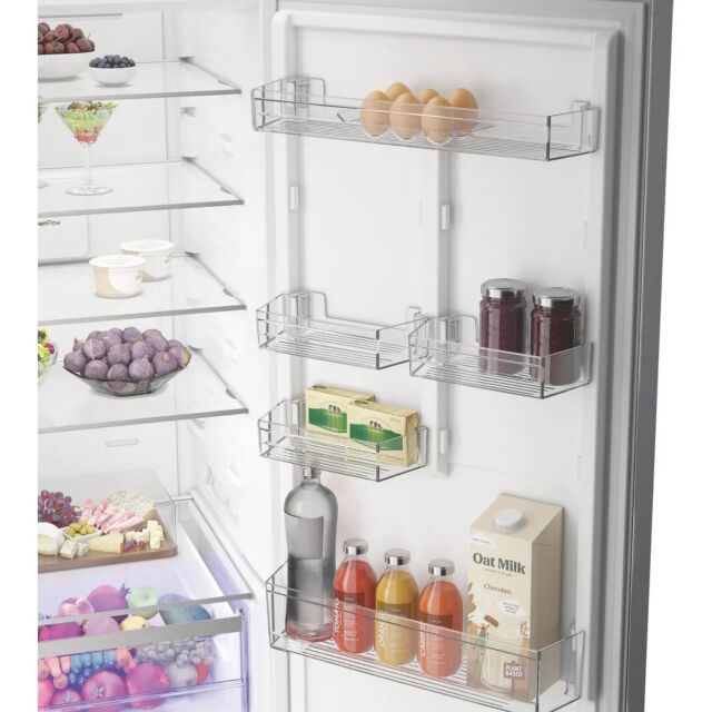 Hotpoint HPK26411XP4UK/M 60cm 70/30 Dual No Frost Fridge Freezer