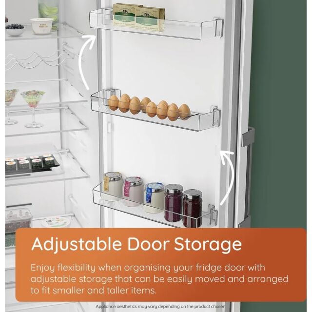 Hotpoint HPMLF6442W4UK/M 60cm 365L EvenFlow Tall Larder Fridge