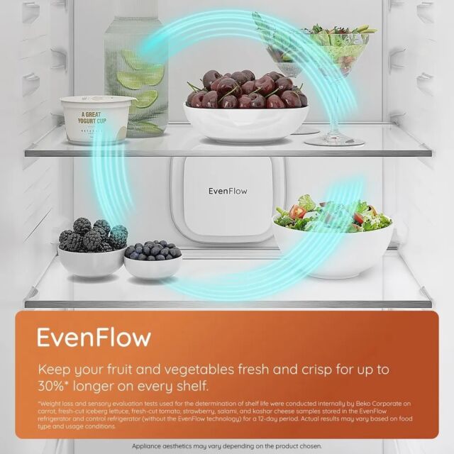 Hotpoint HPMLF6442W4UK/M 60cm 365L EvenFlow Tall Larder Fridge