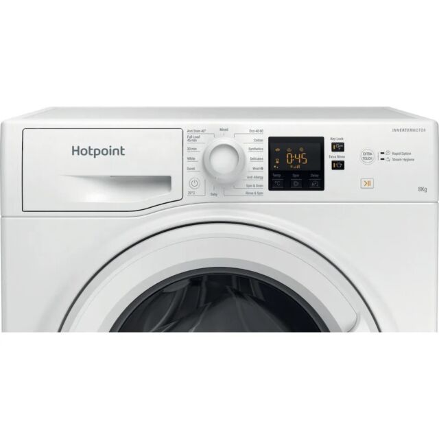 Hotpoint Anti-Stain NSWR846WKUK/M 8kg 1400rpm Washing Machine