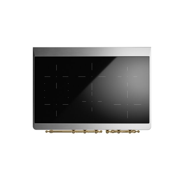 ILVE Majestic Milano 100cm 6 Zone Induction Hob Twin Oven Electric Range Cooker