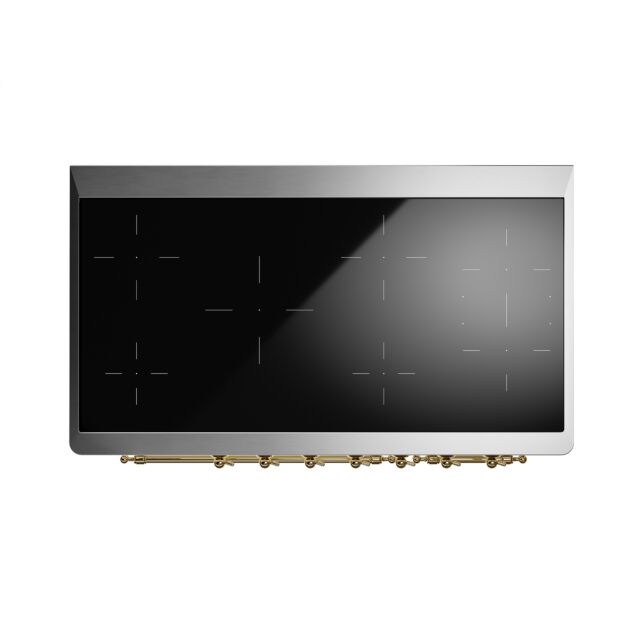 ILVE Majestic Milano 120cm 7 Zone Induction Hob Twin Oven Electric Range Cooker