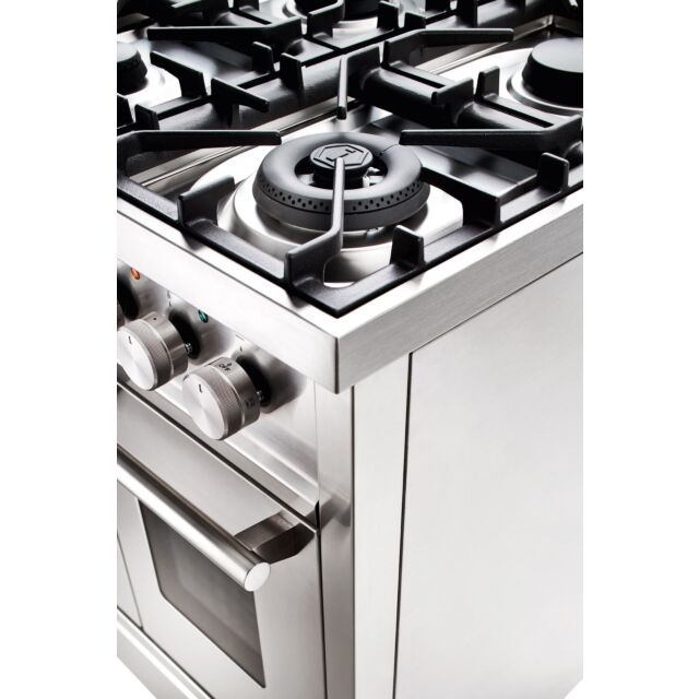 ILVE Roma 100cm 6 Burner Gas Hob Double Oven Dual Fuel Range Cooker