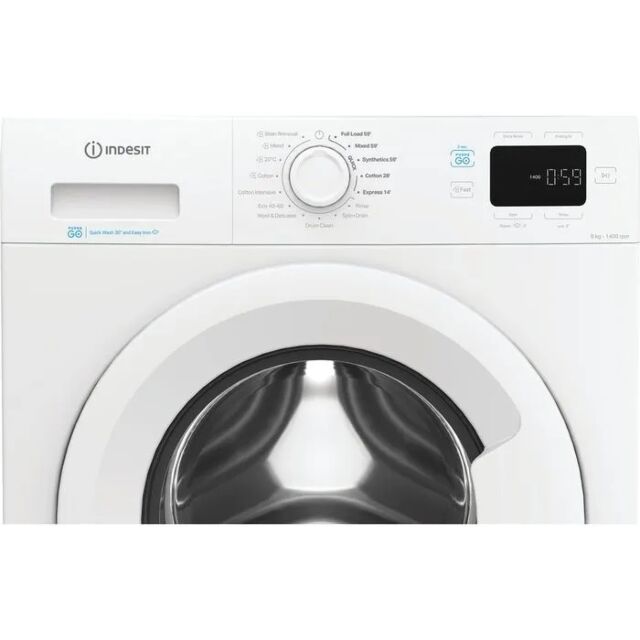 Indesit Push&Go IP846PUSH&GO/M 8kg 1400rpm Washing Machine