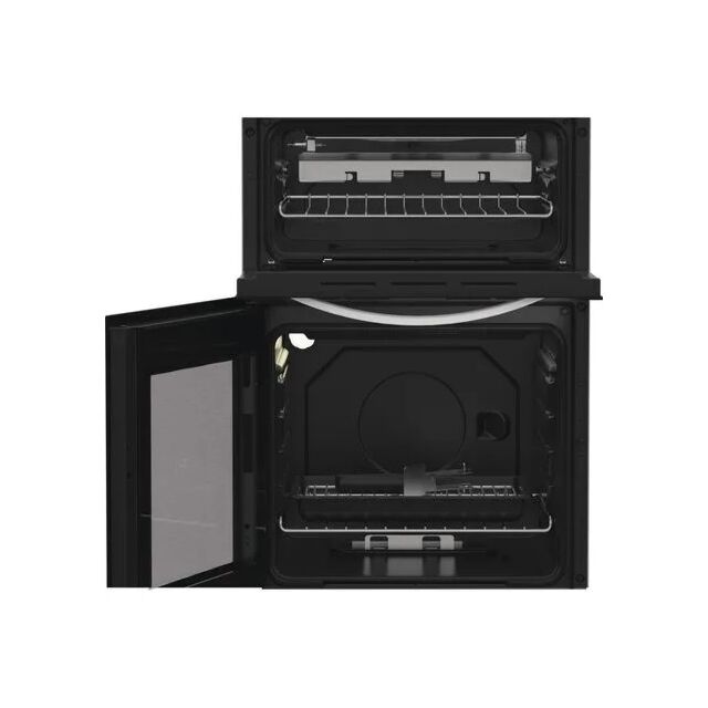 Indesit ITG5GMW 50cm 4 Burner Gas Hob Twin Cavity All Gas Cooker